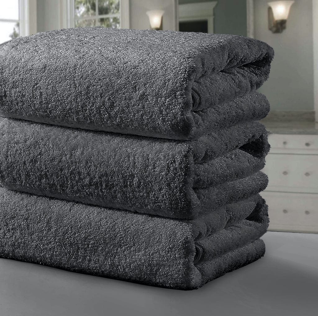 Jumbo Grey Spa Towel