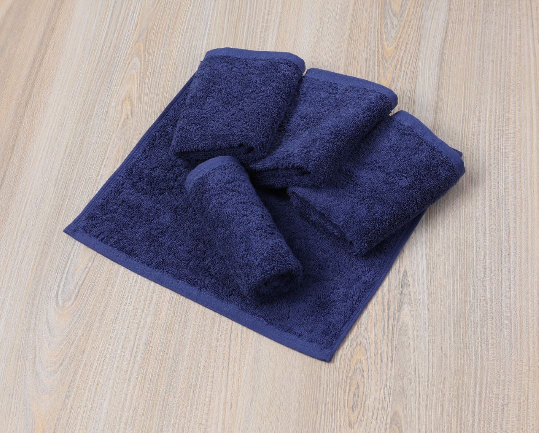 Blue Face towel Cotton Soft 