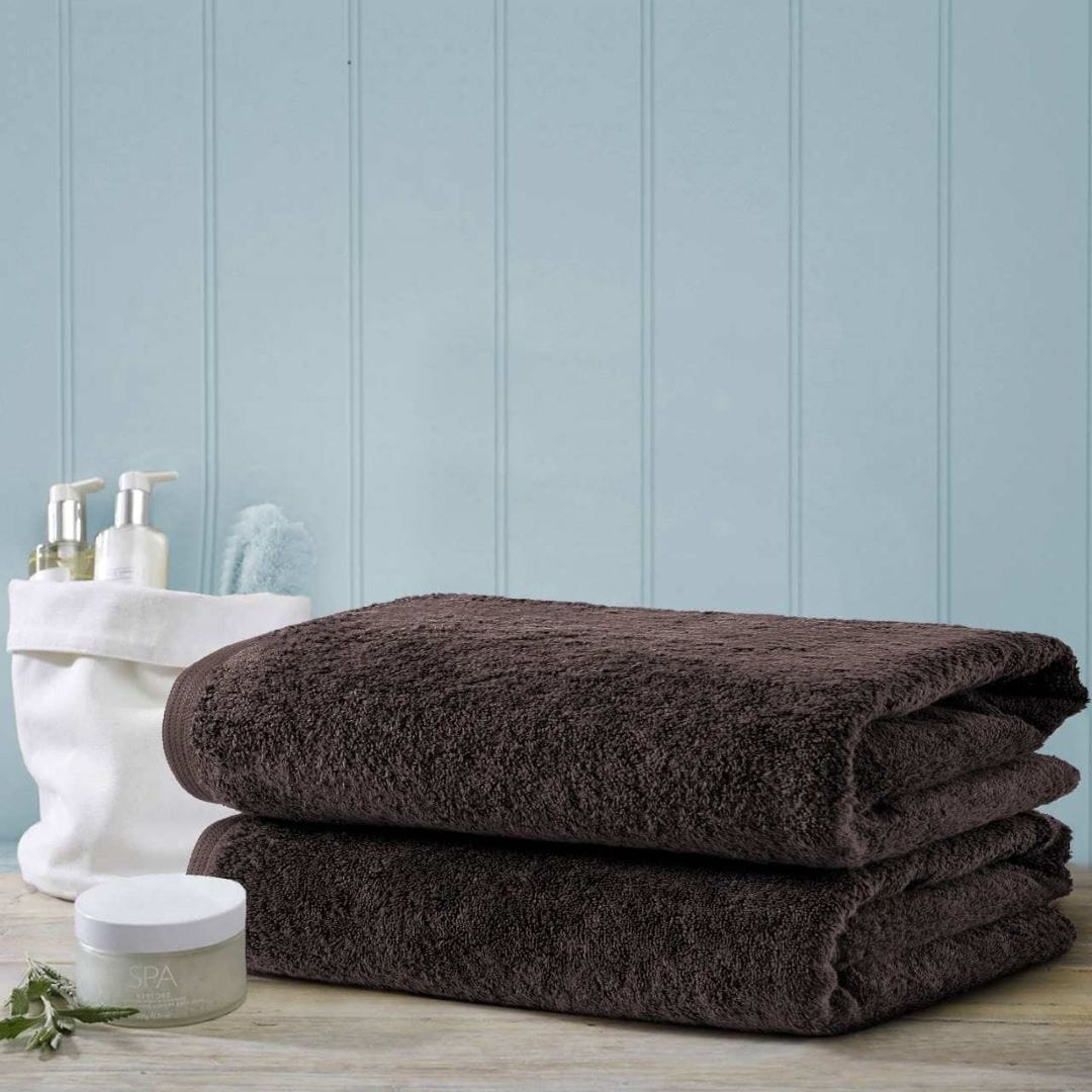 Soft Bath Towel Chocolate Brown 
