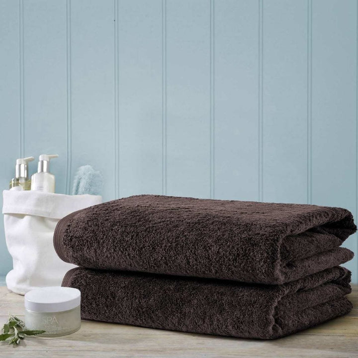 Soft Bath Towel Chocolate Brown 