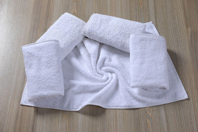 White Hand Towels Cotton Thick