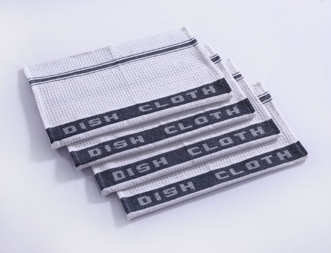 Cotton White Dish Cloth Commercial design 