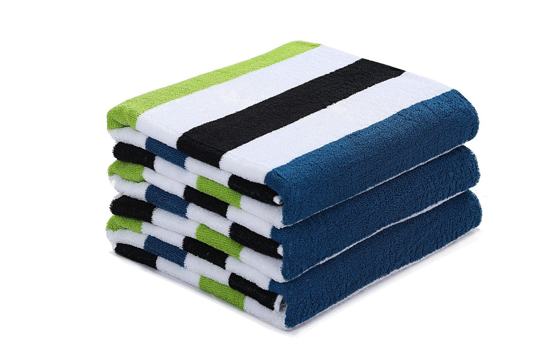 Jumbo Stripe Spa Towel