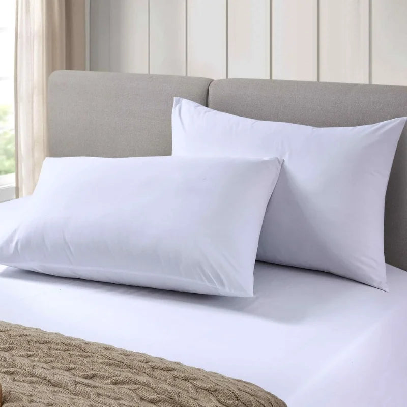 White Grand Hotel Collection pillowcase with soft hotel-style comfort