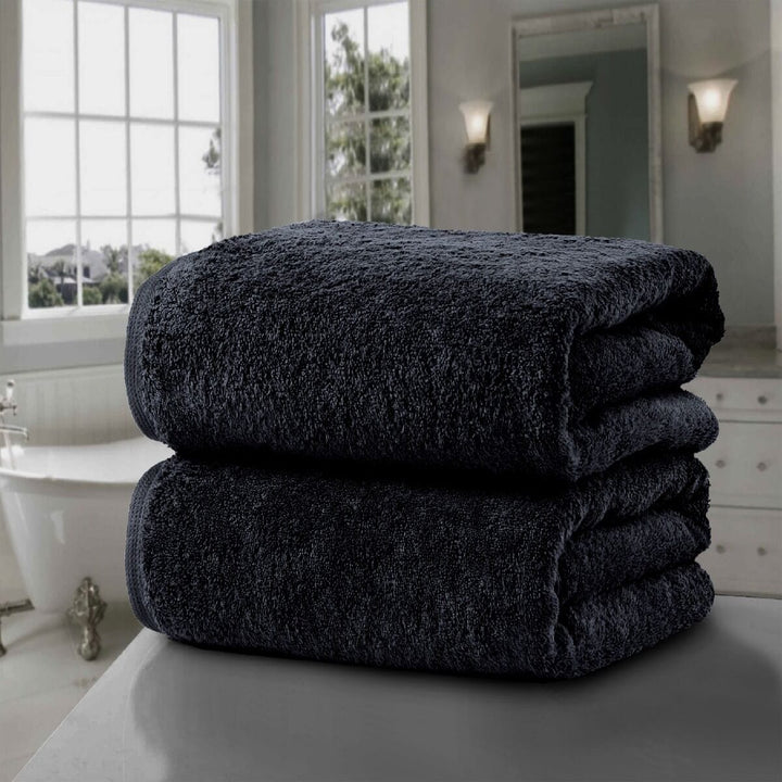 Black Spa Towel