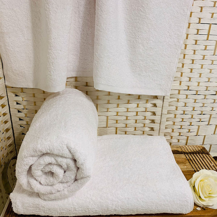Jumbo White Spa Towel